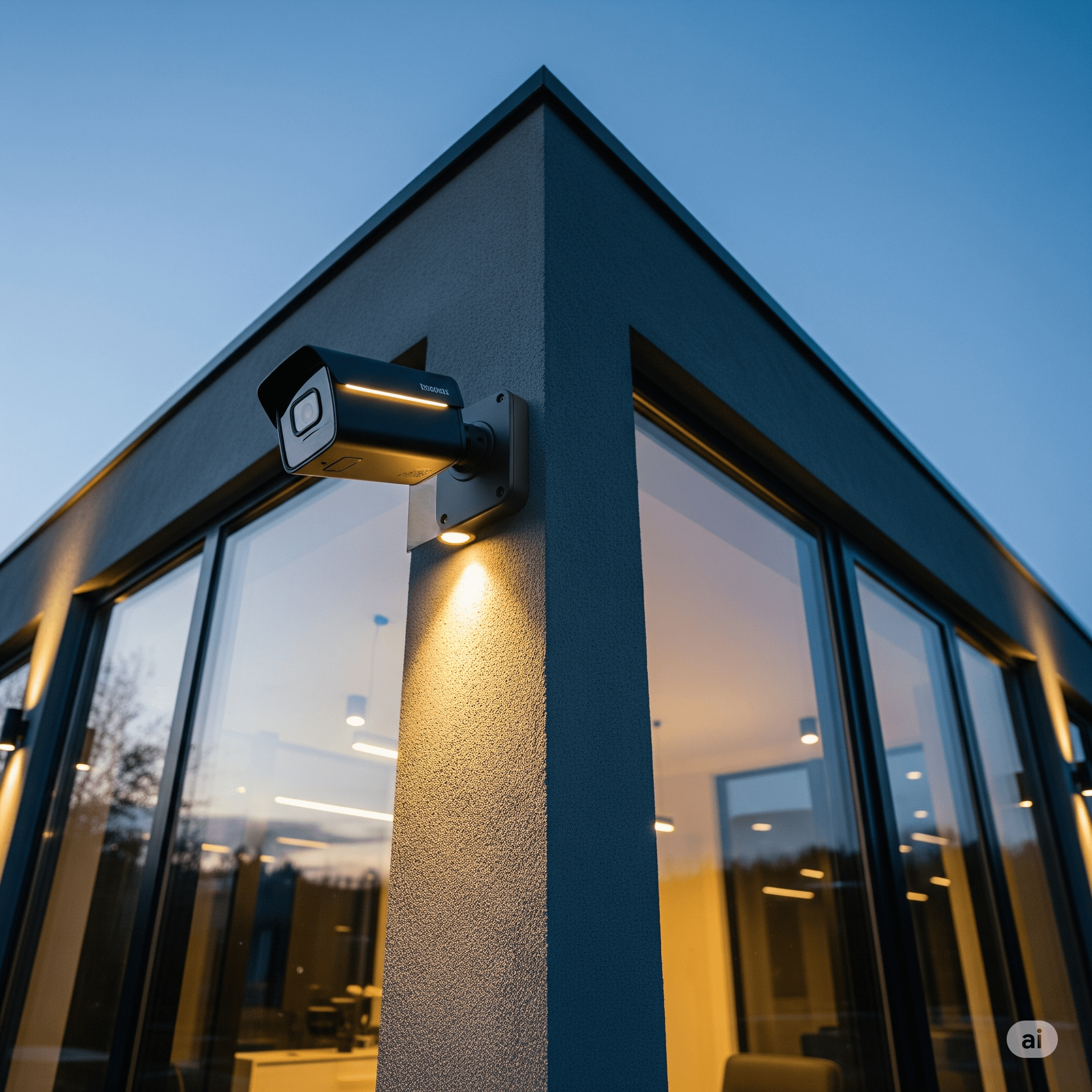 CCTV security camera installation